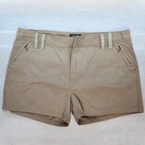 Khaki Camel Shorts for Women
